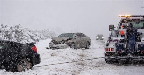 Blizzards bring 6 feet of snow to parts of California as state braces ...