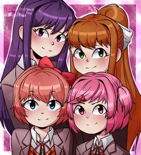 Wholesome ddlc girls : r/DDLC