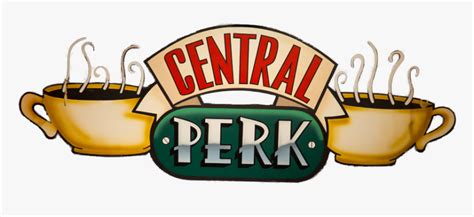 Central Perk Logo Png, Transparent Png - kindpng