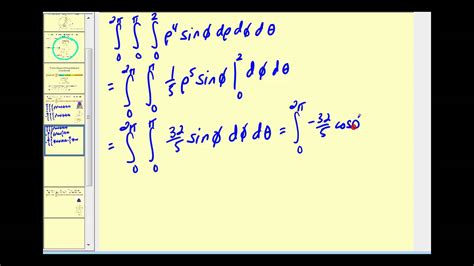 Introduction to Triple Integrals Using Spherical Coordinates - YouTube