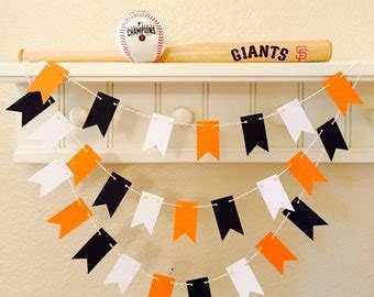 Giants Pennant Banner, Baseball Pennant, Baseball Pennant Banner, SF ...