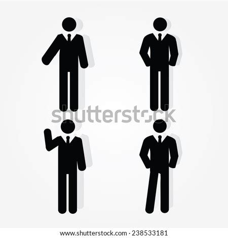 Set Of Business Man Icon ,Vector Illustration,Business Man Icon Vector - 238533181 : Shutterstock