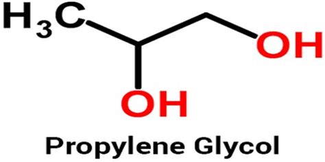 Propylene Glycol Structure