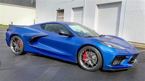 Chevrolet Corvette C8 Stingray Blue Forgeline VX1 Wheel | Wheel Front