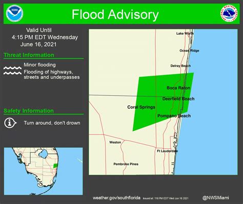 NWS Miami on Twitter: "The National Weather Service in Miami has Issued ...