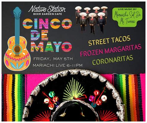 CINCO DE MAYO @ NATIVE STATION BEER GARDEN | Native Station Beer Garden ...