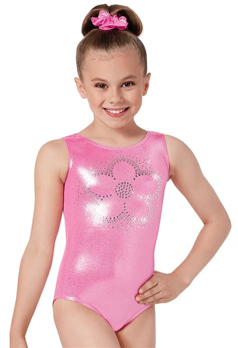 Sequin Flower Gym Leotard - Balera - Product no longer available for purchase