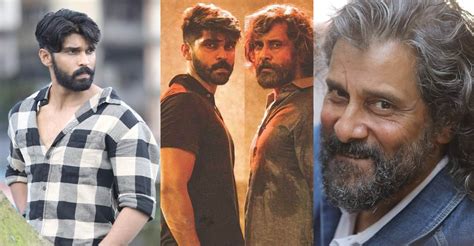 Check out these new clicks from Vikram-Dhruv starrer Mahaan