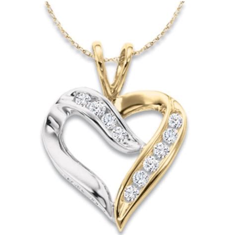 49% off Zales Jewelry - 💲20 OFF 💲Diamond Crossover Heart Pendant from ...