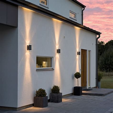 Halogen Wandleuchte Modena Up & Down kaufen | home24 | Exterior house ...