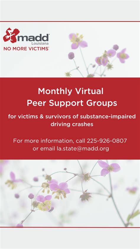 Support Groups — Crime Survivors Guide