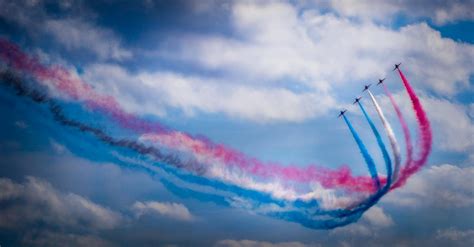 Photo of Airplanes Performing Aerobatics · Free Stock Photo