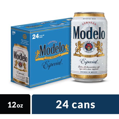 Modelo Especial Mexican Lager Beer, 24 pk 12 fl oz Cans, 4.4% ABV - Walmart.com - Walmart.com