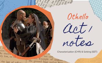 Othello - analysis of Iago's motives and setting notes by M Smith NBCT