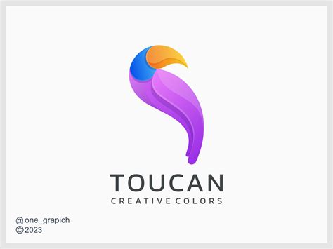 Toucan design logo by one_grapich on Dribbble