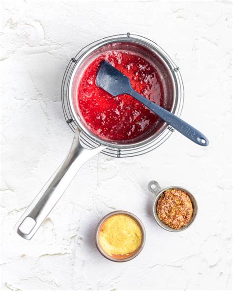 The BEST Raspberry Honey Mustard Pretzel Dip » the practical kitchen