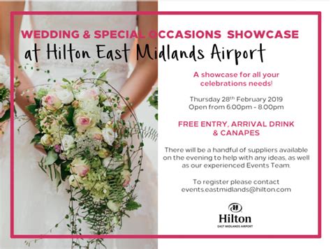 Hilton East Midlands Airport - Wedding Venue in Derbyshire