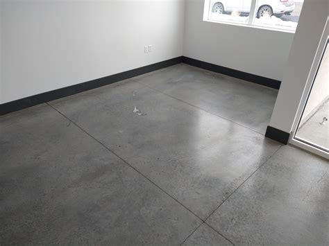 Stained Concrete Floors With Grey Walls | Floor Roma