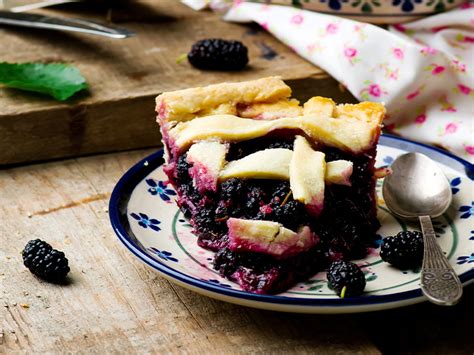 Mulberry Pie, YUM! • Just Fruits and Exotics