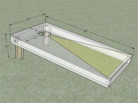 Official Cornhole Board Dimensions