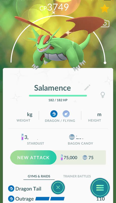 Shiny Salamence Outage Trading - POGO Trading