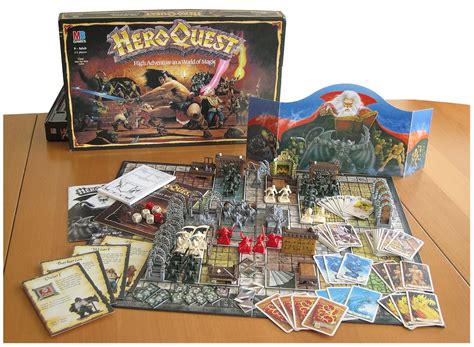 Hero Quest Board Game | Board games, Classic board games, Fantasy games