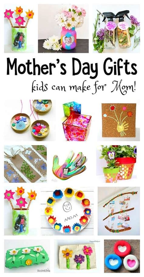 Mother's Day Homemade Gifts for Kids to Make - Buggy and Buddy