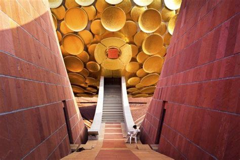 Entrance in Matrimandir by Anne Schönharting. Auroville, India ...