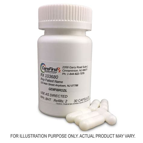 Gemfibrozil Capsules Compounded