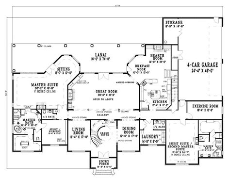 Main Floor Plan. Another dreamy one. Really large, but necessary if we don't have a basement ...