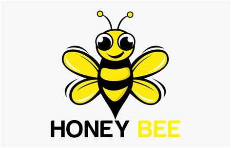 Honey Bee Mascot Character Vector Logo Design - Honeybee , Free ...