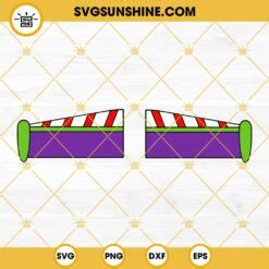 Buzz Lightyear Wings SVG PNG DXF EPS Vector Clipart