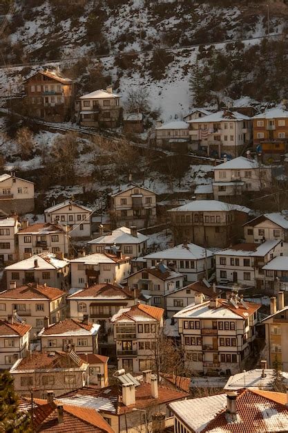 Premium Photo | Goynuk / bolu / turkey, winter season landscape. travel concept photo.