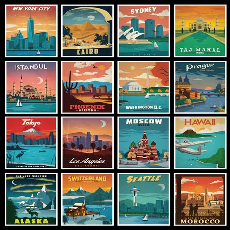 World Travel Series - Postcard Set VOL 2 / IdeaStorm Media Store