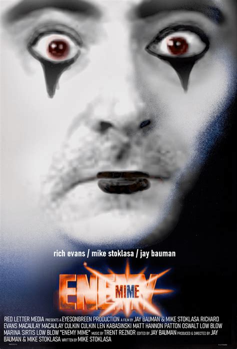 Enemy Mime Movie Poster : r/RedLetterMedia