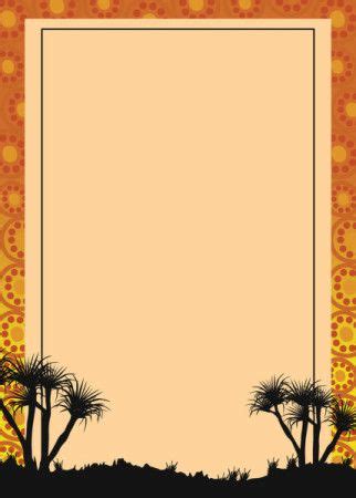 Aboriginal Style Border Design - Download Graphics & Vectors