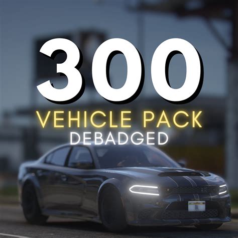 Fivem Debadged Car Pack 300 Vehicles Fivem Ready Optimized Realistic Handling - Etsy