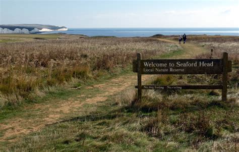 Sign at Seaford Head Local Nature... © PAUL FARMER :: Geograph Britain ...