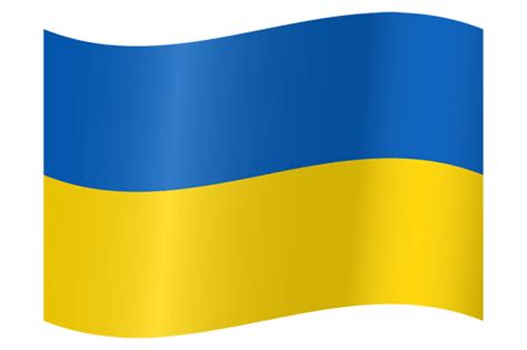 Ukraine flag clipart - Country flags