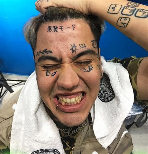 MODODIABLO | Tatuaje en la cara, Tatuajes en la cara, Imagenes de rap