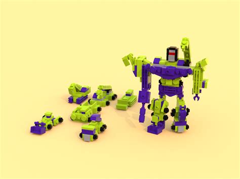 LEGO MOC Mini Lego Transformers: Devastator by AlexdaBoss5 | Rebrickable - Build with LEGO