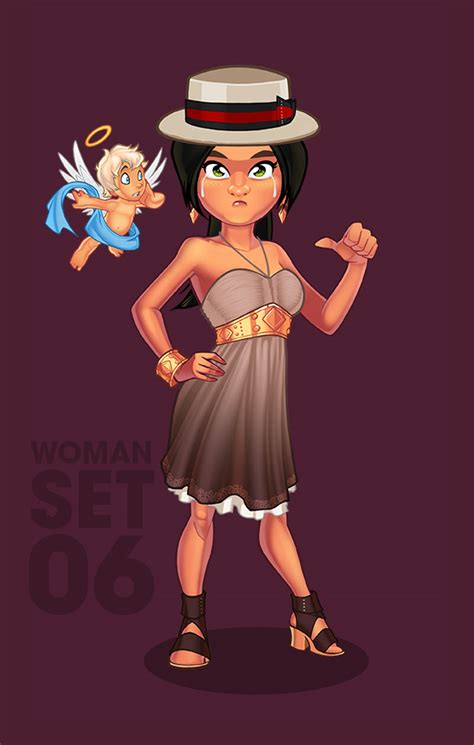 Avatar Woman Set 6 » Avatar4devs