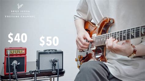 ( Fender vs Marshall ) Guitar amps under $100 - YouTube