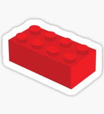 Lego Brick Stickers | Redbubble