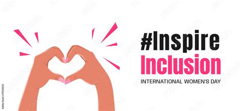 Inspireinclusion. 2024 International Women's Day horizontal banner ...