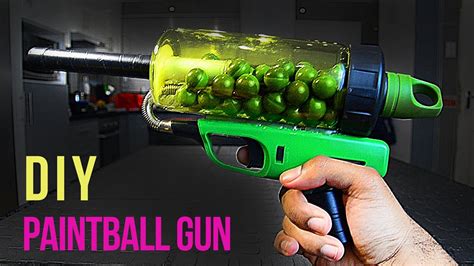 Homemade Paintball Gun! (Easy and Cheap!) mini potato gun - YouTube