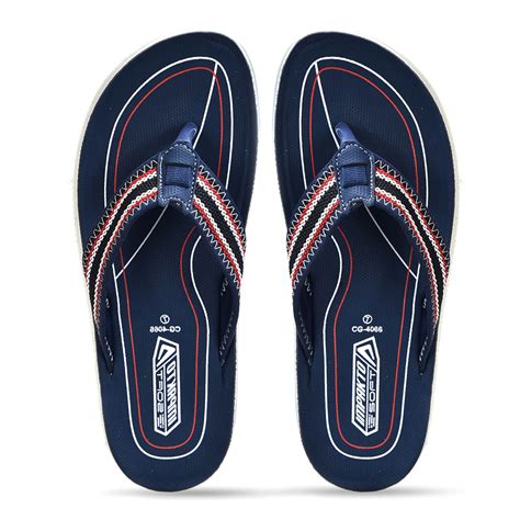 Ajanta Impakto Lycra Sandal For Men - Blue - CG 4066