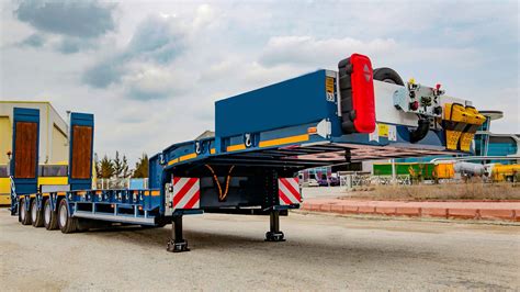 4 AXLE EXTENDABLE LOWBED - Pars Trailer