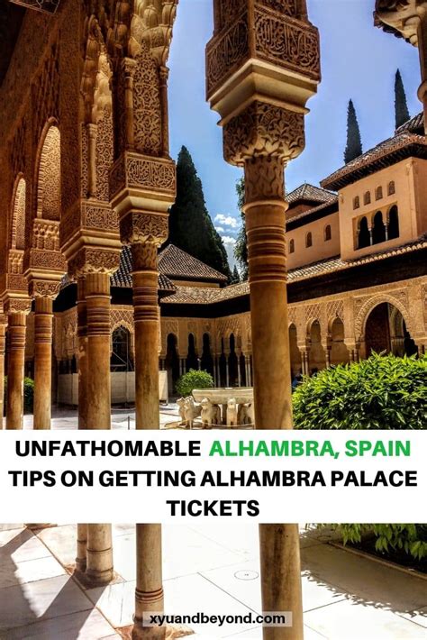 Getting Alhambra Palace Tickets | Alhambra spain, Alhambra, Alhambra palace