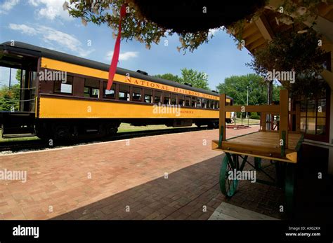 Train on exhibit at the National Railroad Museum in Green Bay Wisconsin ...